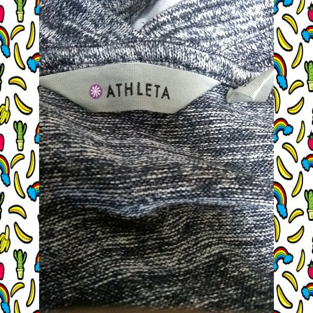 ππATHLETA MARK POSE HEATHERED CARDIGAN WRAPππ - Picture 4 of 4